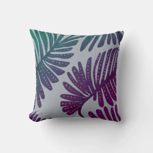 Monstera Throw Pillow