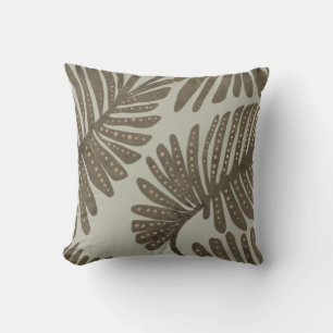 Monstera Throw Pillow
