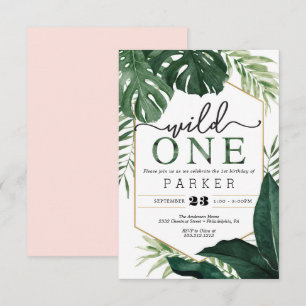 Monstera tropicale Wild One Premier Invitation d'a