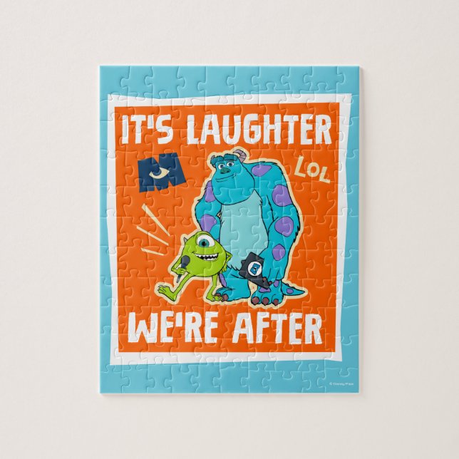 Monsters at Work | It's Laughter We're After Jigsaw Puzzle (Vertical)