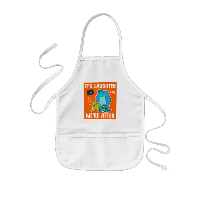 Monsters at Work | It's Laughter We're After Kids Apron (Front)