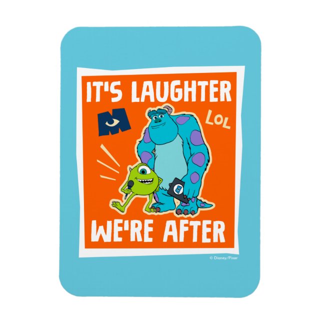 Monsters at Work | It's Laughter We're After Magnet (Vertical)