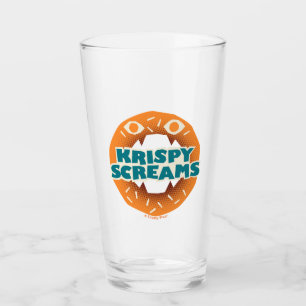Monsters at Work Krispy Screams Glass