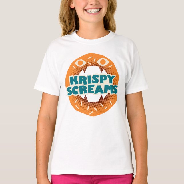 Monsters at Work | Krispy Screams T-Shirt (Front)
