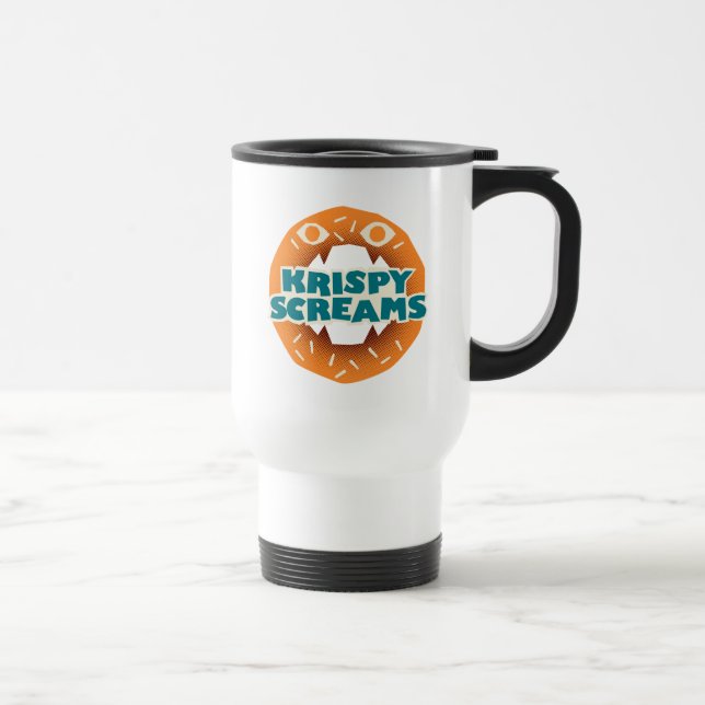 Monsters at Work | Krispy Screams Travel Mug (Right)