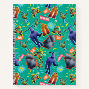 Monsters at Work MIFT Laughter Pattern Notebook