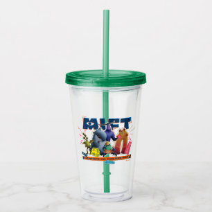 Monsters at Work Monsters Inc. Facility Team Acrylic Tumbler