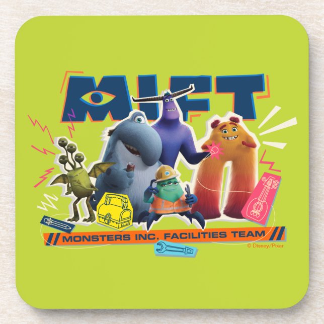 Monsters at Work | Monsters Inc. Facility Team Coaster (Front)