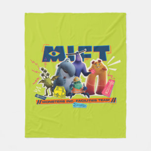 Monsters at Work   Monsters Inc. Facility Team Fleece Blanket