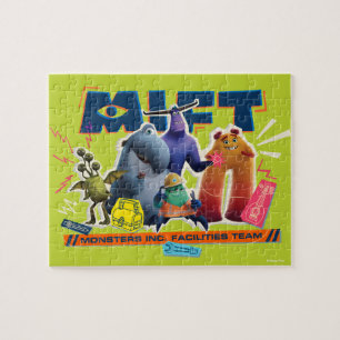 Monsters at Work Monsters Inc. Facility Team Jigsaw Puzzle