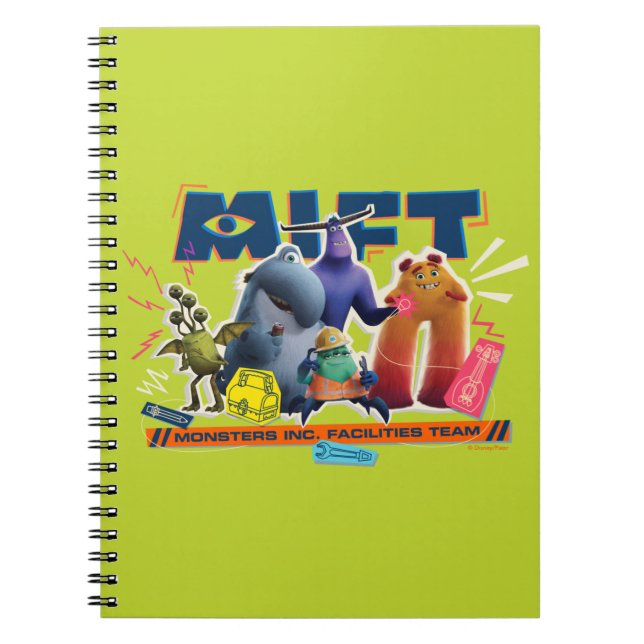 Monsters at Work | Monsters Inc. Facility Team Notebook (Front)