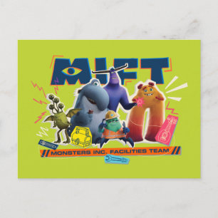 Monsters at Work   Monsters Inc. Facility Team Postcard