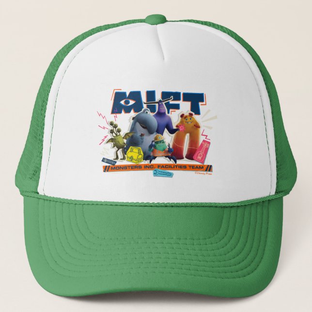 Monsters at Work | Monsters Inc. Facility Team Trucker Hat (Front)