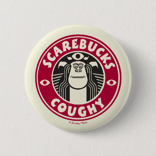Monsters at Work   Scarebucks Coughy 2 Inch Round Button
