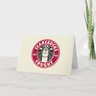 Monsters at Work   Scarebucks Coughy Card