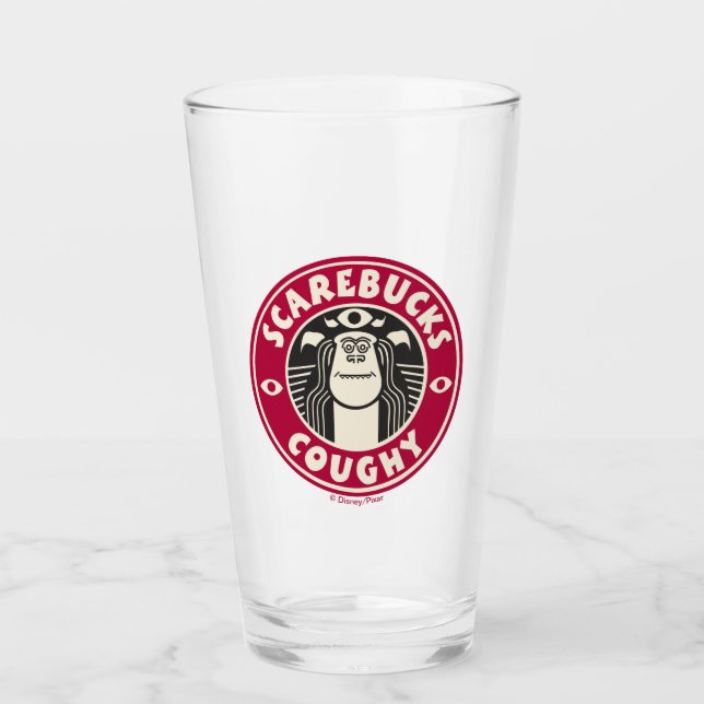 Monsters at Work | Scarebucks Coughy Glass (Front)