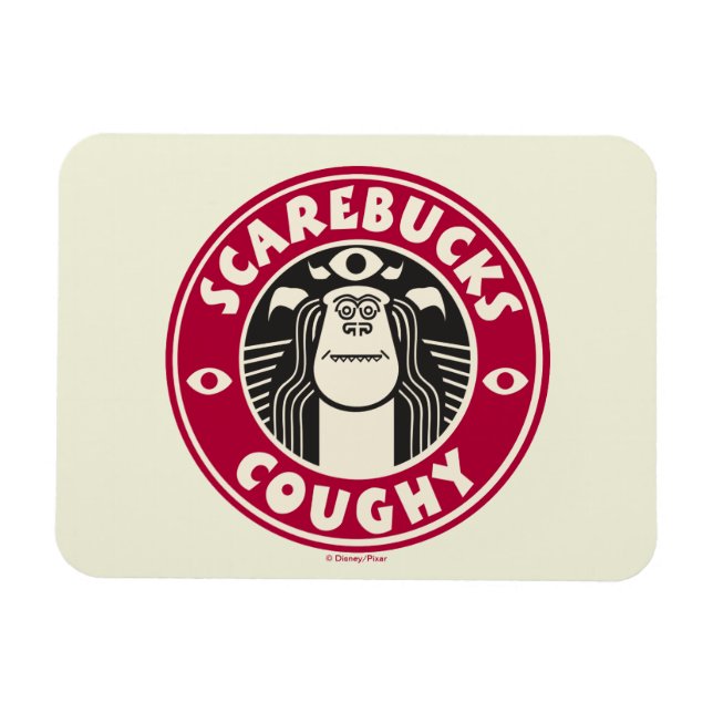 Monsters at Work | Scarebucks Coughy Magnet (Horizontal)