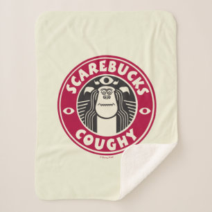 Monsters at Work   Scarebucks Coughy Sherpa Blanket