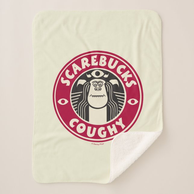 Monsters at Work | Scarebucks Coughy Sherpa Blanket (Front)