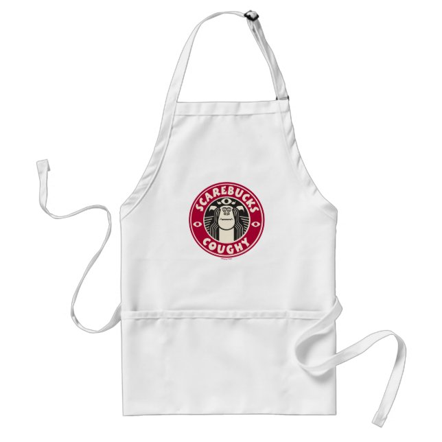 Monsters at Work | Scarebucks Coughy Standard Apron (Front)