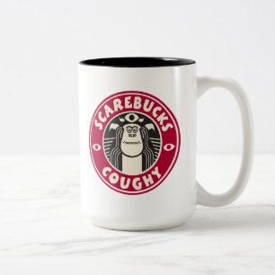 Monsters at Work   Scarebucks Coughy Two-Tone Coffee Mug