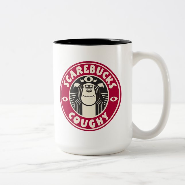 Monsters at Work | Scarebucks Coughy Two-Tone Coffee Mug (Right)