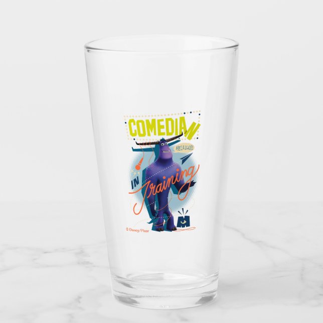 Monsters at Work | Tylor - Comedian in Training Glass (Front)