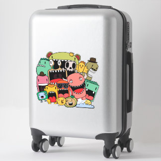 Monsters Boys Cute Scary Graf Street Vinyl
