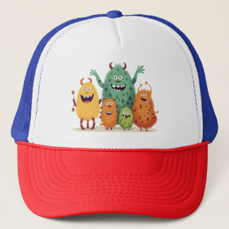 Monsters Family Trucker Hat