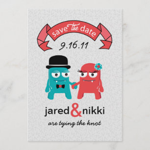 Monsters in Love Save the Date