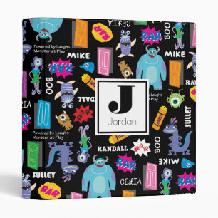Monsters, Inc.   Character Pattern Binder