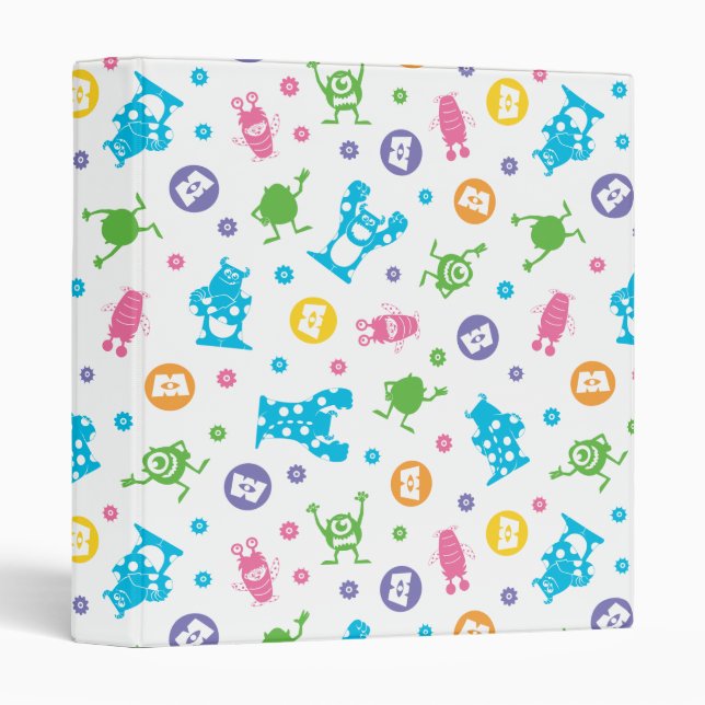 Monsters, Inc. | Character Pattern Mania Binder (Front/Spine)
