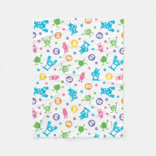 Monsters, Inc.   Character Pattern Mania Fleece Blanket