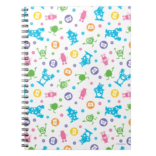 Monsters, Inc. | Character Pattern Mania Notebook (Front)