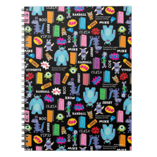 Monsters, Inc.   Character Pattern Notebook