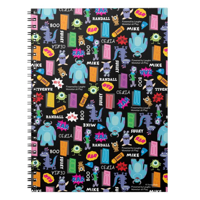 Monsters, Inc. | Character Pattern Notebook (Front)