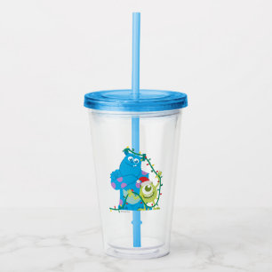 Monsters Inc.   Christmas - Sulley & Mike Acrylic Tumbler