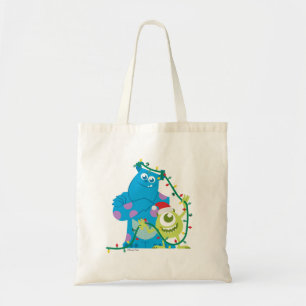Monsters Inc.   Christmas - Sulley & Mike Tote Bag