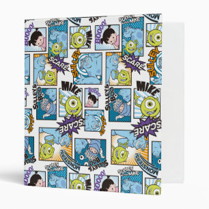 Monsters, Inc.   Comic Pattern Mania Binder