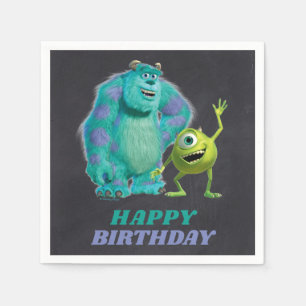 Monsters Inc. Happy Birthday Napkin