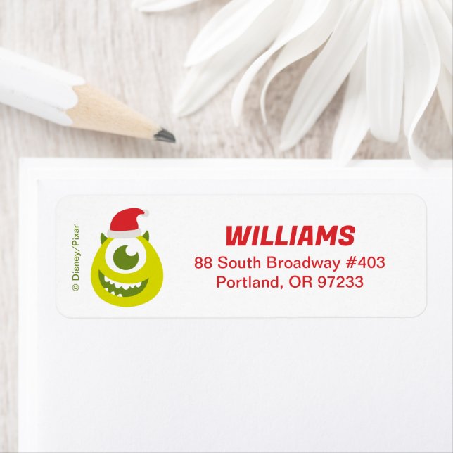 Monsters Inc. | Mike à Santa Hat (En situation)