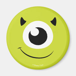 Monsters Inc.   Mike Face Magnet