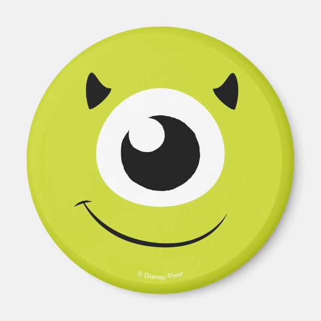 Monsters Inc. | Mike Face Magnet (Front)