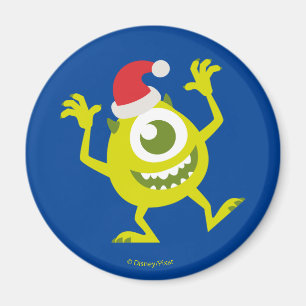 Monsters Inc.   Mike Santa Claus Dance Magnet