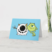 Monsters Inc. | Mike & Snowman