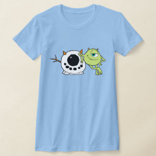 Monsters Inc. Mike & Snowman T-Shirt