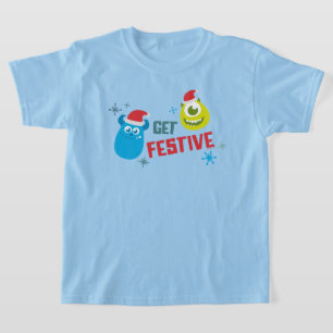 Monsters Inc. Mike & Sulley Get Festive T-Shirt