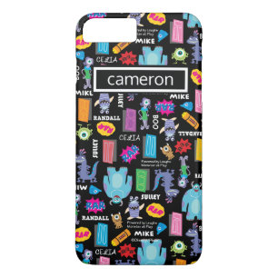 Monsters, Inc.   Pattern   Your Name iPhone 8 Plus/7 Plus Case