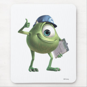 Monsters Inc.'s Mike with Clipboard Mouse Pad