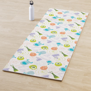 Monsters Inc. Sketch Pattern Yoga Mat